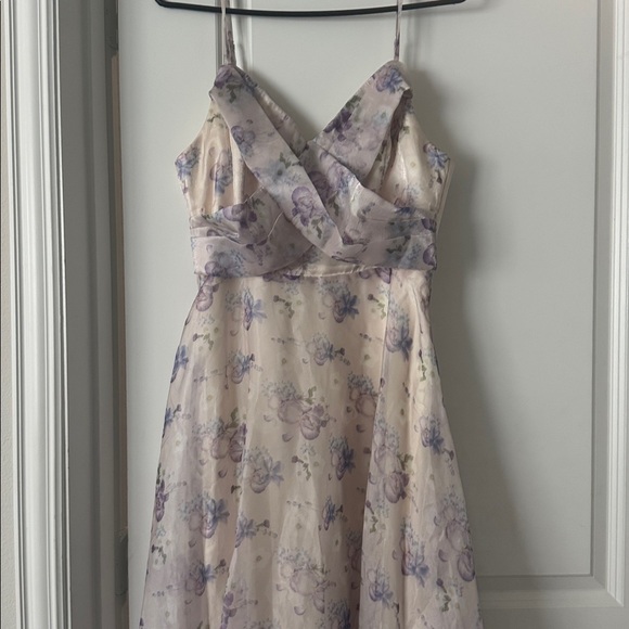 Endlessly Angelic Cream Floral Print Sleeveless Maxi Dress - Picture 5 of 7